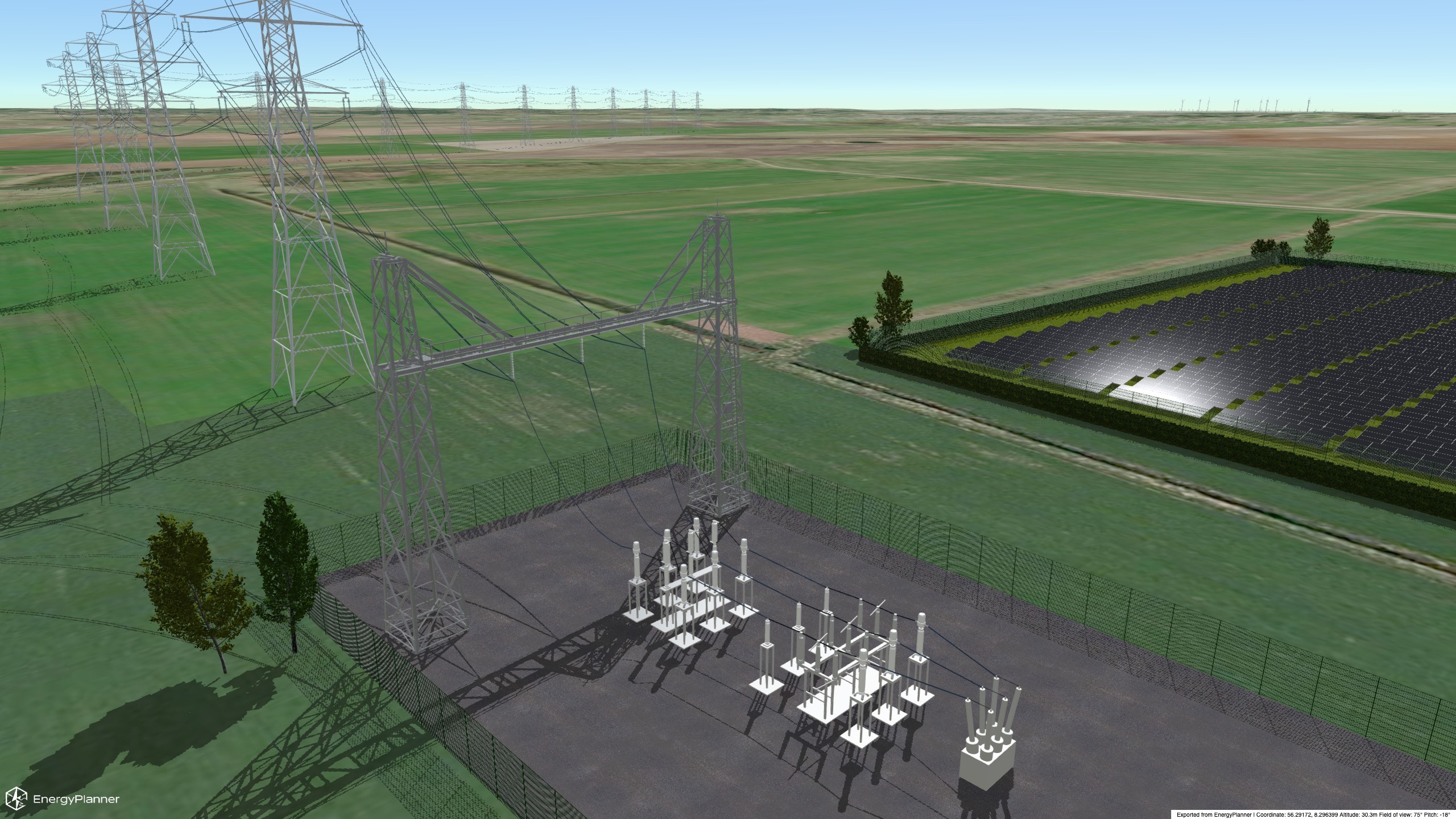 Modular pylon type
