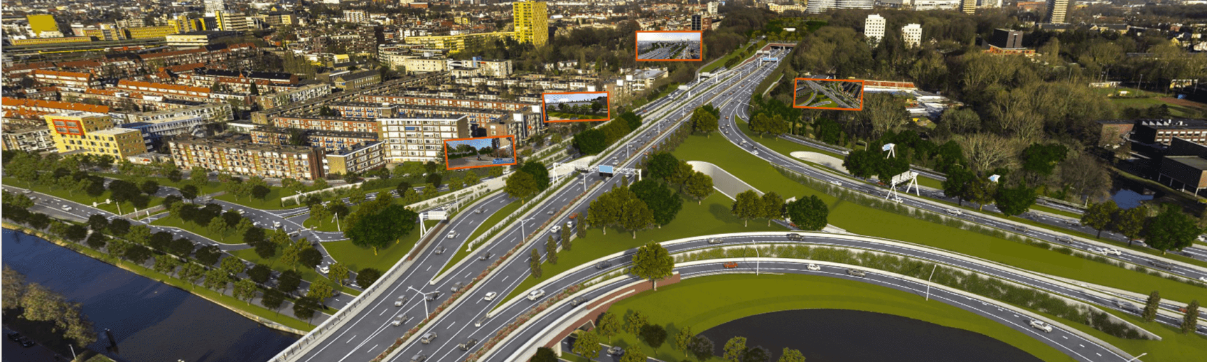Ring Zuid gebiedsontwikkeling Groningen