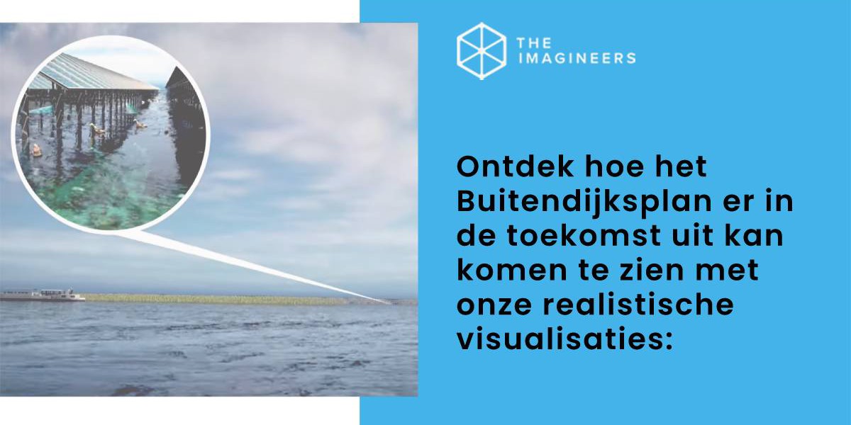 Visualisatie Buitendijks plan